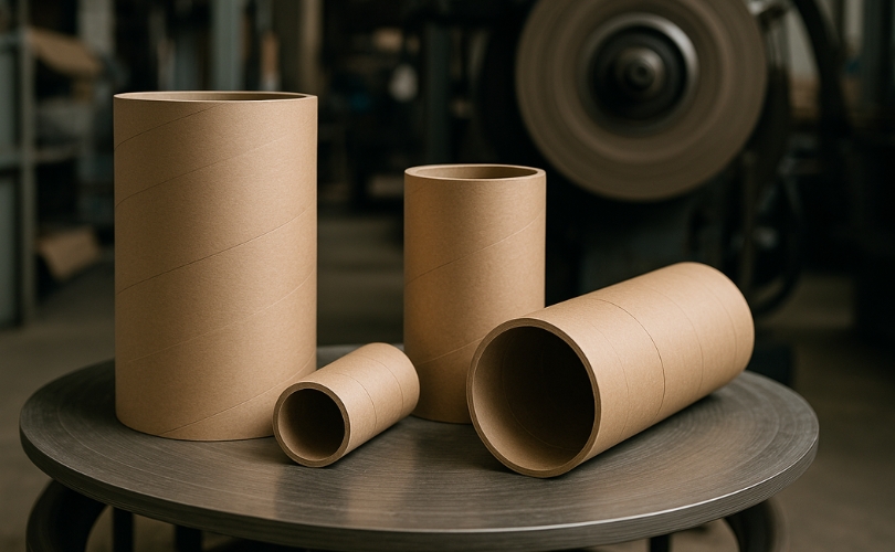 Tubos de Papelão na Indústria Versatilidade que Gira a Produção