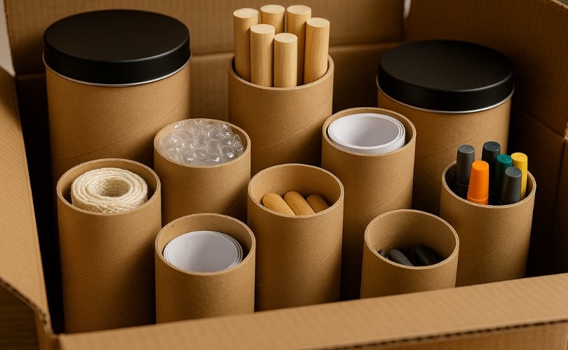 Como os Tubos de Papelão Ajudam a Proteger e Organizar Produtos no Transporte