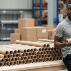 Tubos de papelão: versatilidade que impulsiona a indústria