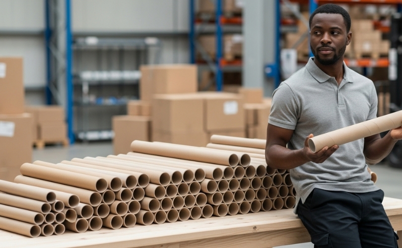 Tubos de papelão: versatilidade que impulsiona a indústria