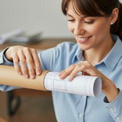 Aplicações criativas dos tubos de papelão: muito além da indústria