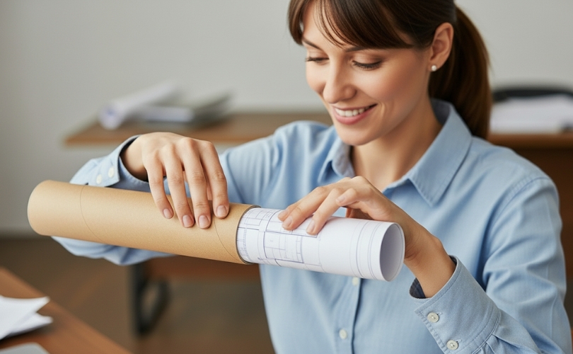 Aplicações criativas dos tubos de papelão: muito além da indústria