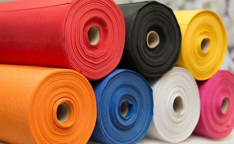 tubos de papel na indústria têxtil