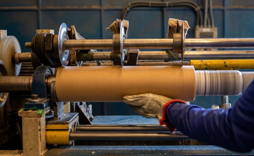 fabricação de tubos de papelão