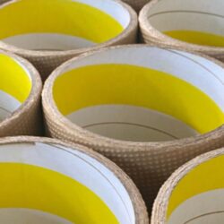 Tubos de papelão solução para fitas, etiquetas, filmes e aplicações industriais